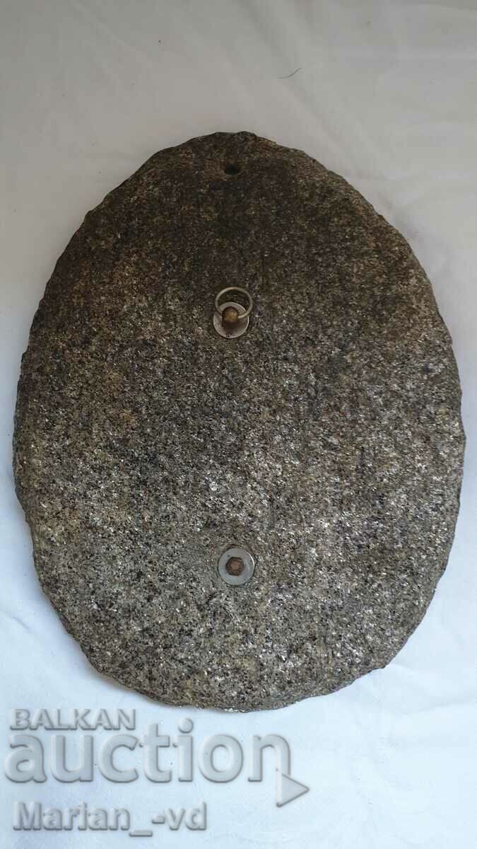 Old French bronze and rock wall ornament - 6 Old French bronze and rock wall ornament - 6