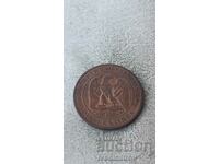 Franța 10 centimes 1861 A