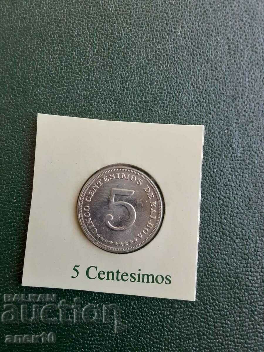 Panama 5 centavos 1983