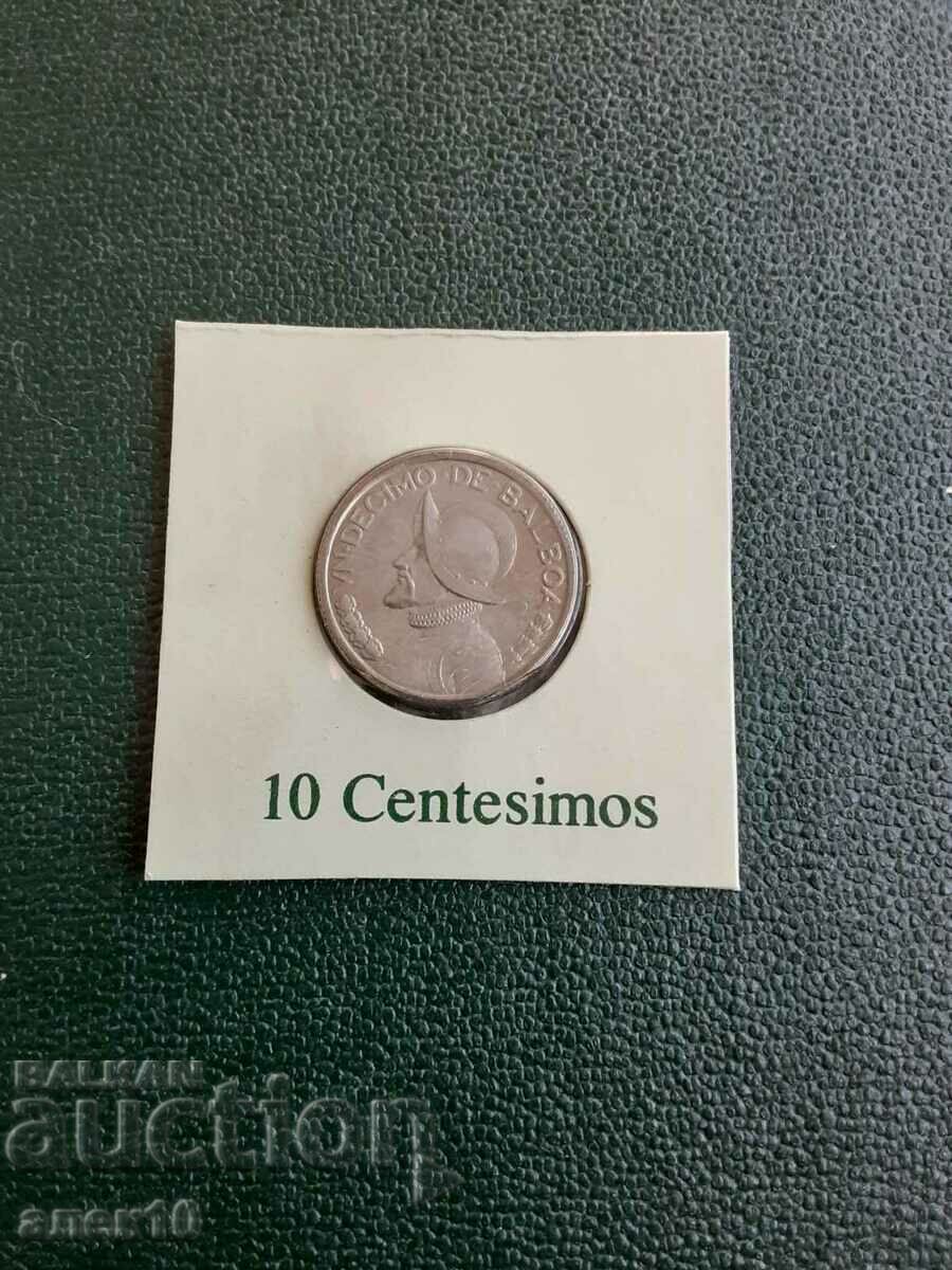 Panama 10 centavos 1983