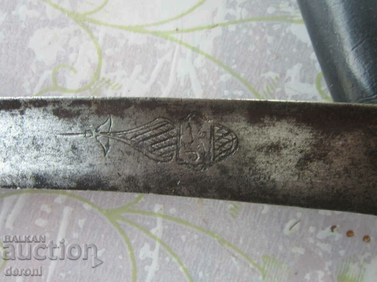 Great scythe seebeck engravings dated saber dagger - 5 Great scythe seebeck engravings dated saber dagger - 5
