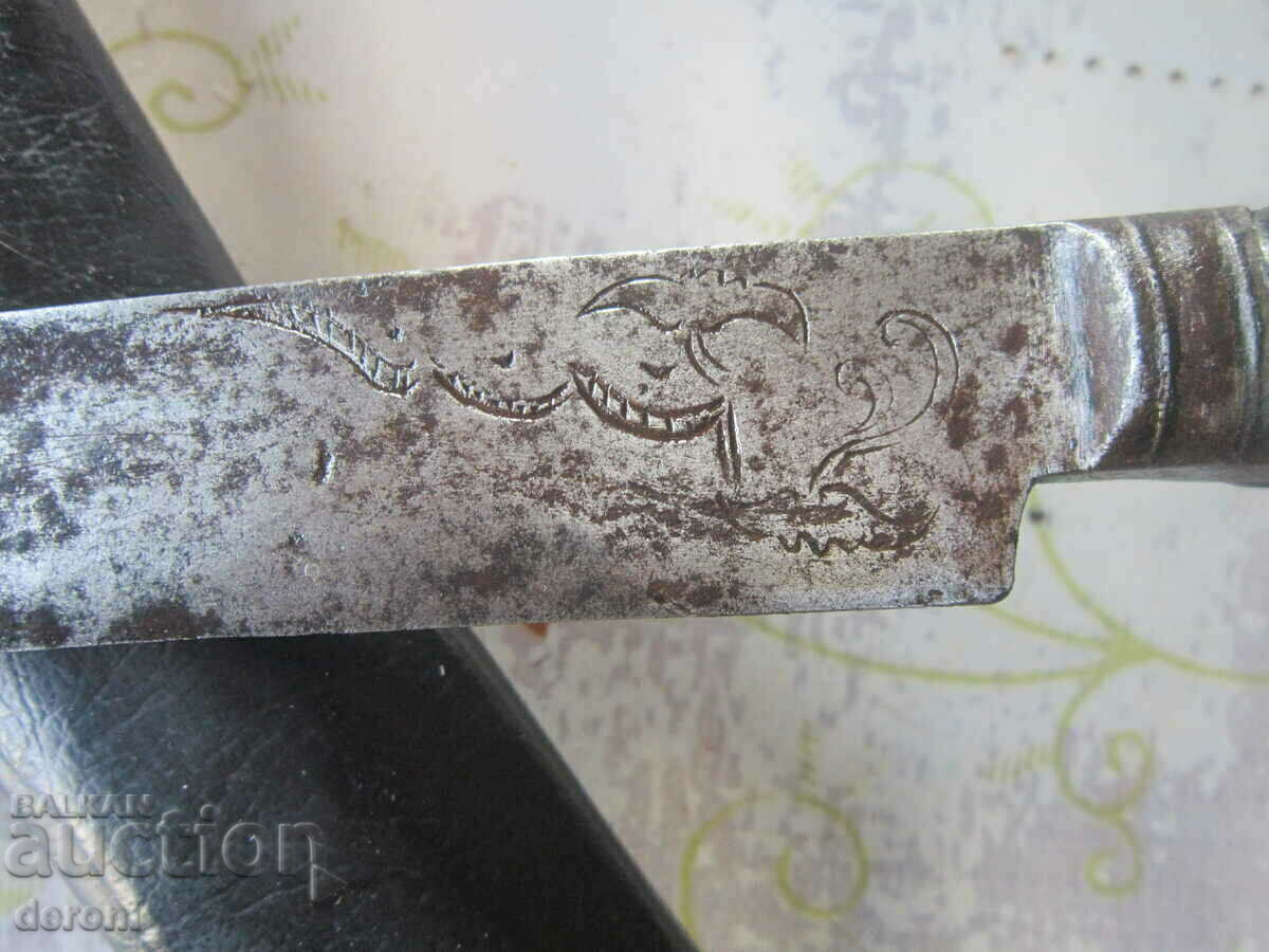 Great scythe seebeck engravings dated saber dagger - 6 Great scythe seebeck engravings dated saber dagger - 6