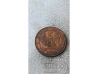 Franța 10 centimes 1861 A
