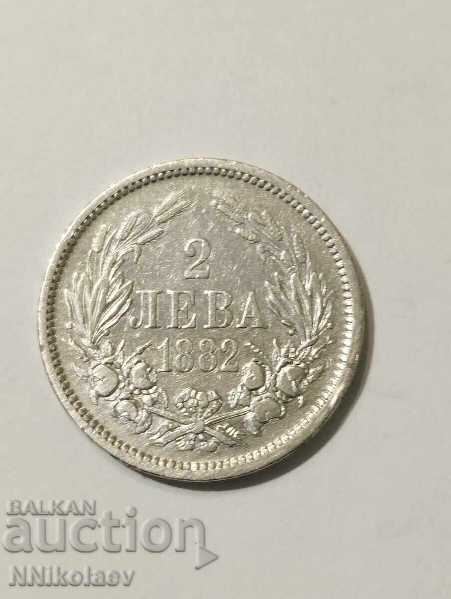 Auction Bulgaria 2 BGN 1882 Auction Bulgaria 2 BGN 1882