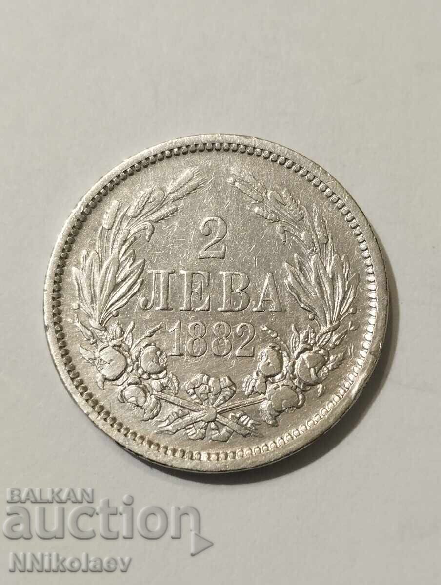 България 2 лева 1882 г.