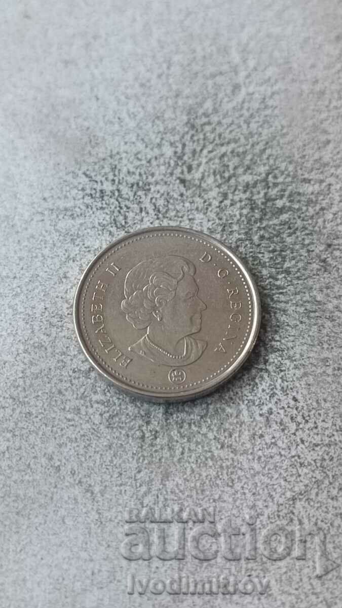 Canada 5 cents 2008 with price 0.65 BGN | € 0.33 Canada 5 cents 2008 with price 0.65 BGN | € 0.33