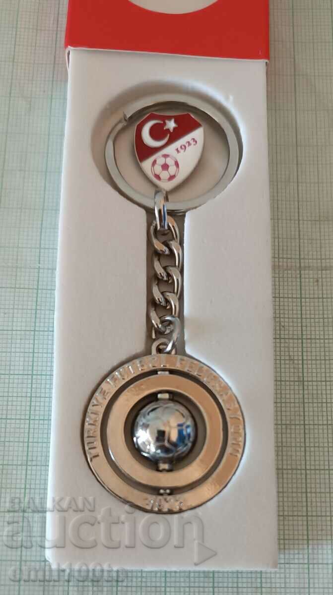 Football Federation of Turkey Keychain and Badge with price 12.00 BGN | € 6.14 Football Federation of Turkey Keychain and Badge with price 12.00 BGN | € 6.14