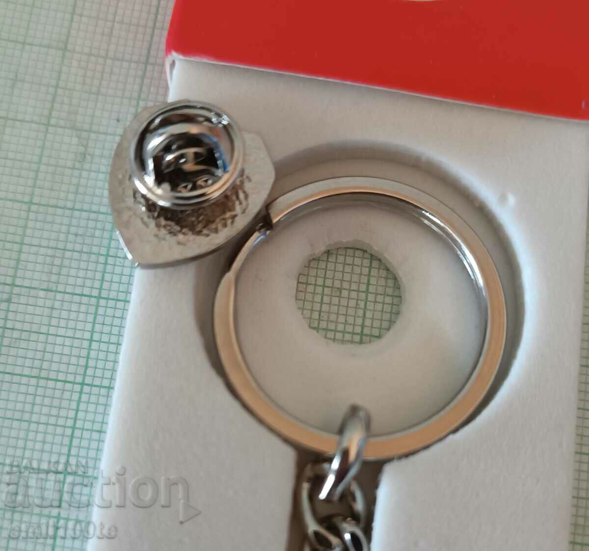 Football Federation of Turkey Keychain and Badge - 5 Football Federation of Turkey Keychain and Badge - 5