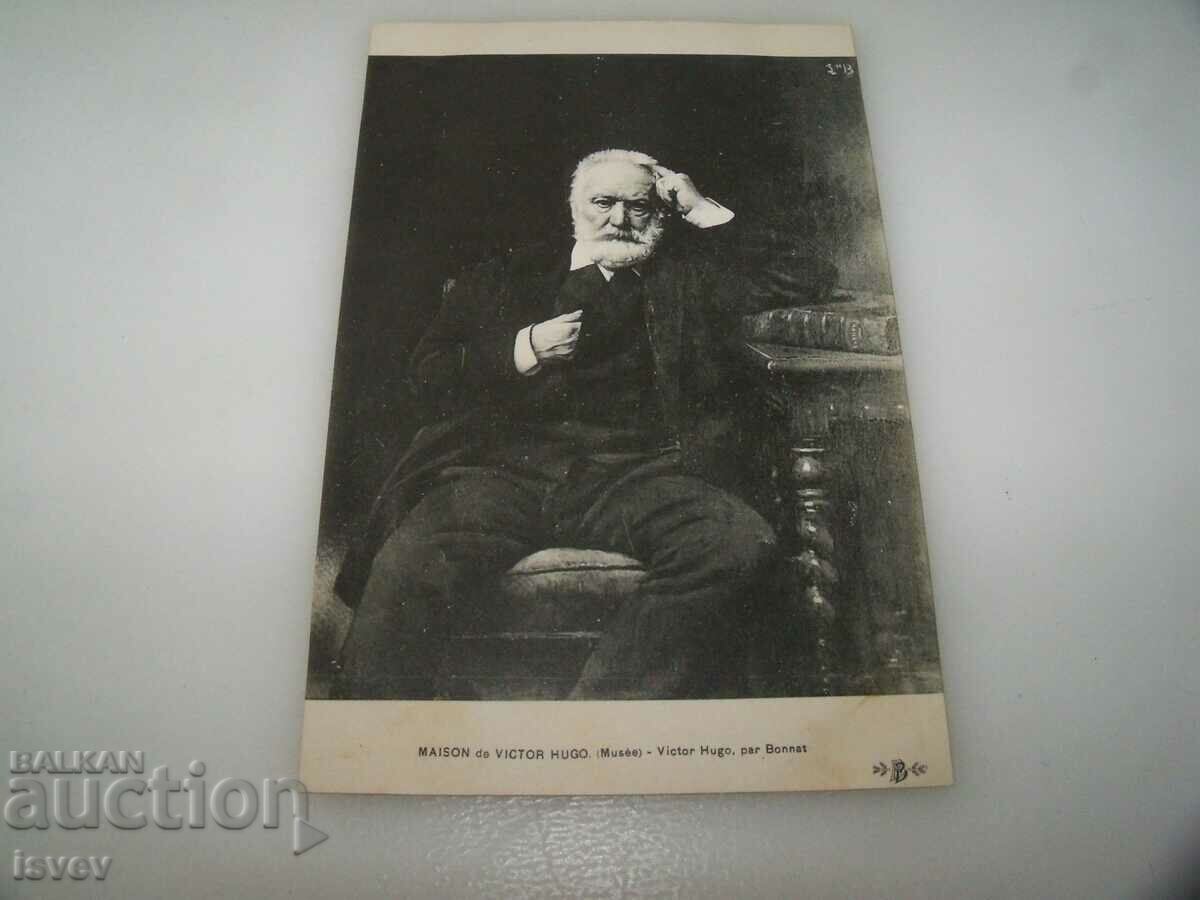 Four old postcards Victor Hugo 1910. - 5 Four old postcards Victor Hugo 1910. - 5