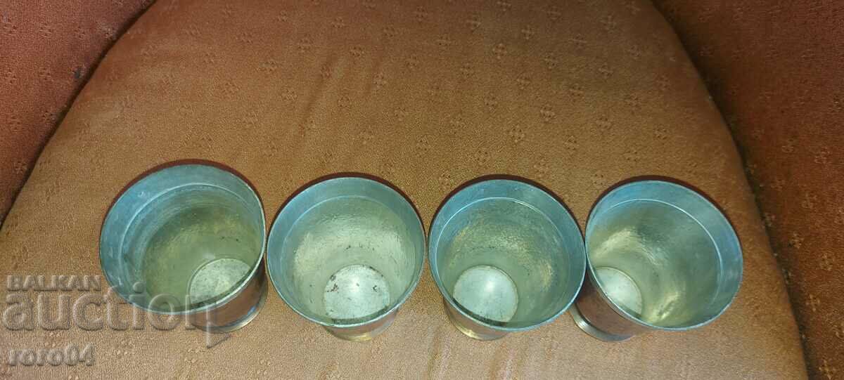 OLD WROUGHT / TILED COPPER CUPS with price 55.00 BGN | € 28.12 OLD WROUGHT / TILED COPPER CUPS with price 55.00 BGN | € 28.12