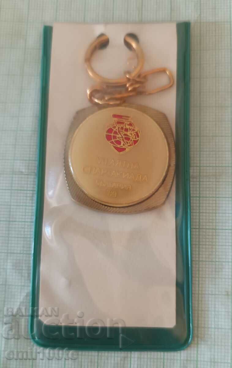 Ключодържател Лятна Спартакиада на СКДА България 89 с цена 6.00 лв. | € 3.07 Ключодържател Лятна Спартакиада на СКДА България 89 с цена 6.00 лв. | € 3.07