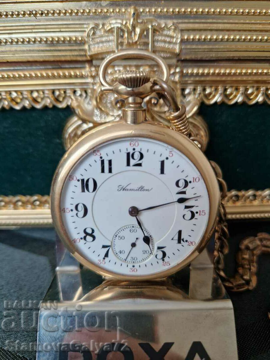 Antique American Hamilton Pocket Watch