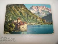 Carte poștală veche din Elveția, tipărită în jurul anului 1910