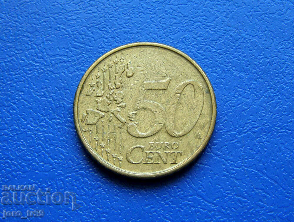 Belgium 50 euro cent Euro cent 1999 with price 2.00 BGN | € 1.02 Belgium 50 euro cent Euro cent 1999 with price 2.00 BGN | € 1.02