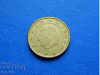 Белгия 50 евроцента Euro cent 1999