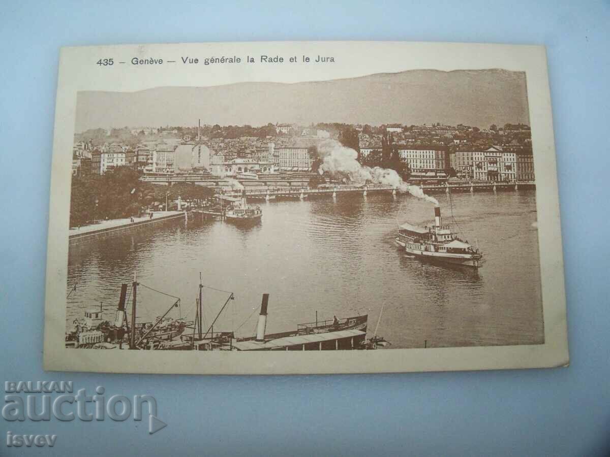 Old postcard from Geneva, printed around 1910 with price 10.00 BGN | € 5.11 Old postcard from Geneva, printed around 1910 with price 10.00 BGN | € 5.11
