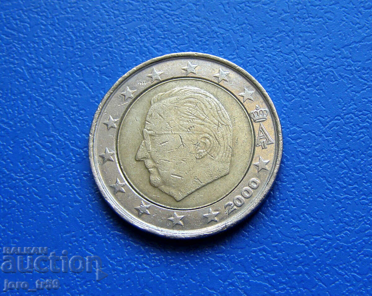 Belgia 2 euro euro 2000