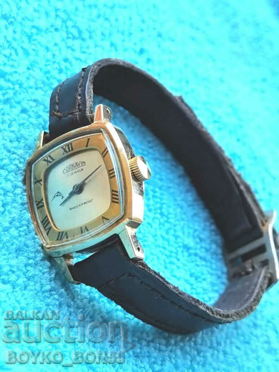 Russian Soc USSR Ladies Gold Plated Cornavin Wrist Watch with price 35.00 BGN | € 17.90 Russian Soc USSR Ladies Gold Plated Cornavin Wrist Watch with price 35.00 BGN | € 17.90