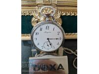 Longines Swiss silver pocket watch