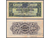 ❤️ ⭐ Μοζαμβίκη 1933 20 centavos ⭐ ❤️