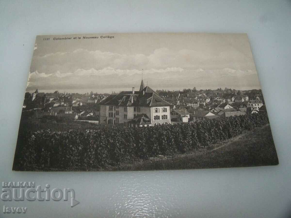 Auction Old postcard from Switzerland printed around 1910. Auction Old postcard from Switzerland printed around 1910.