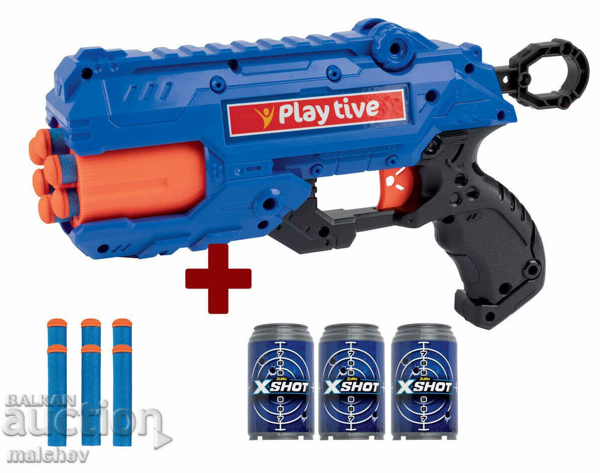 Playtive Toy - Blaster or soft cartridges, excellent