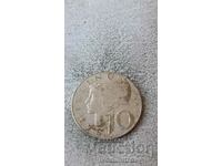 Αυστρία 10 σελίνια 1957 Ασήμι