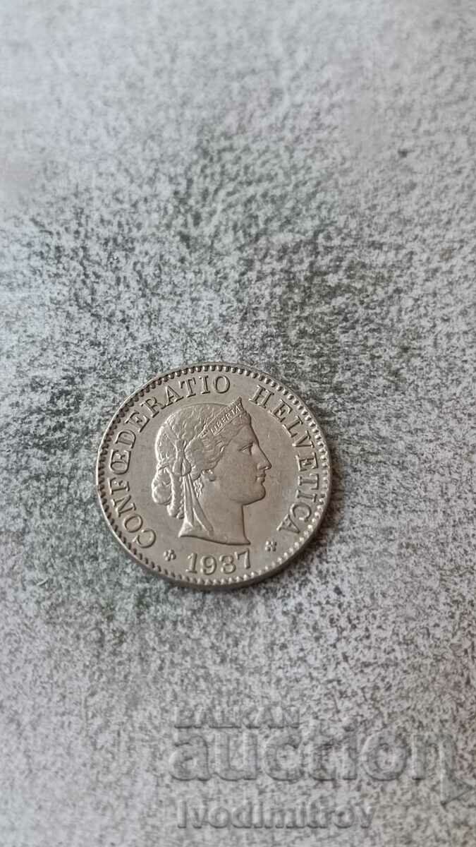 Switzerland 5 rapen 1937 with price 4.45 BGN | € 2.28 Switzerland 5 rapen 1937 with price 4.45 BGN | € 2.28