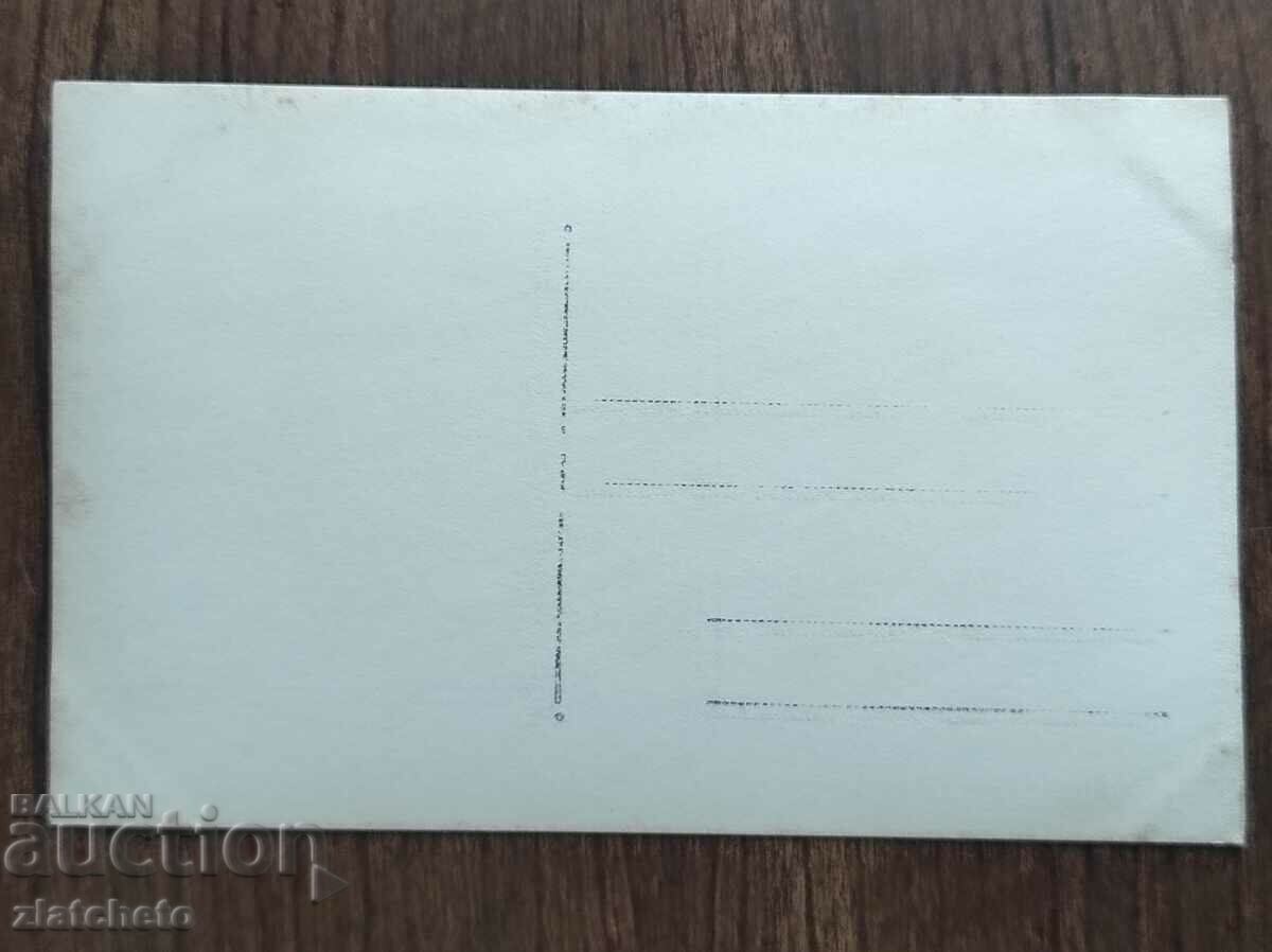 Old photo Kingdom of Bulgaria - florist with price 10.00 BGN | € 5.11