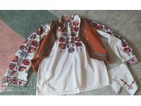 Embroidered children's shirt, bodice and towel