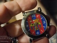 Мъжки кварцов часовник FC Barcelona 2008 г.гравиран, работещ