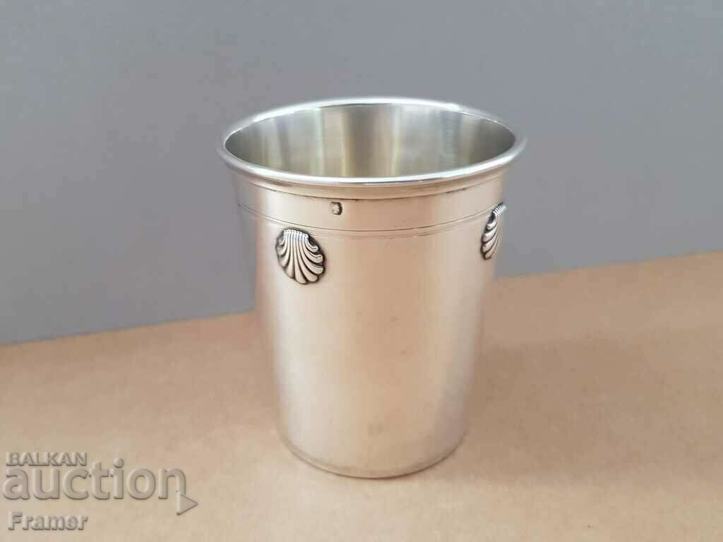 Old France 19th century silver 950 ‰ Minerva marked cup with price € 300.00 | 586.75 BGN