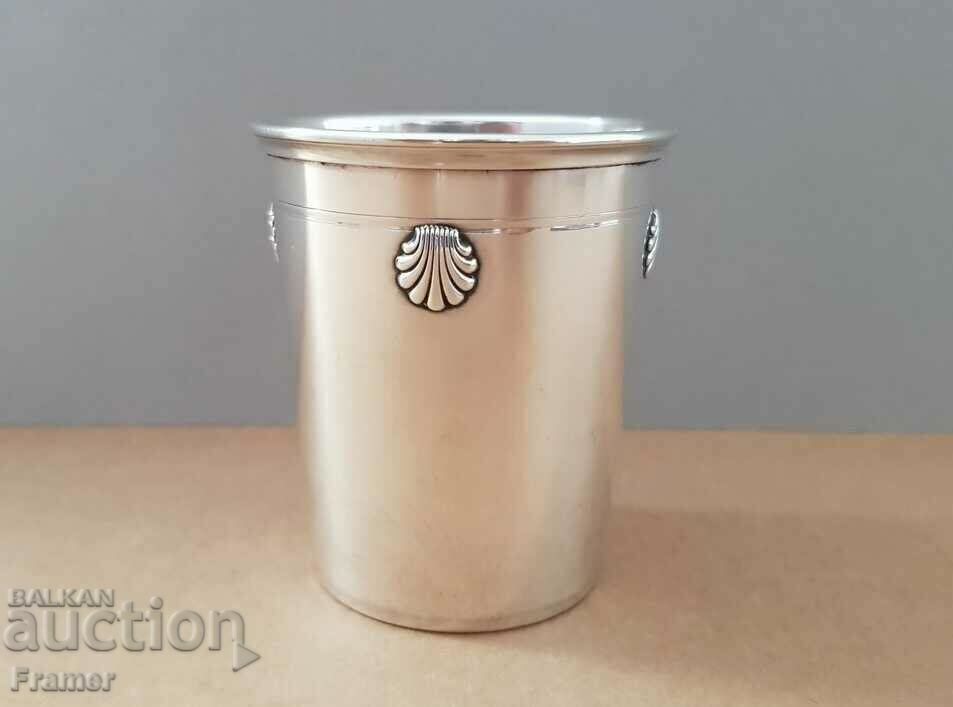 Licitație Franța veche secolul al XIX-lea argint 950 ‰ cupă marcată Minerva