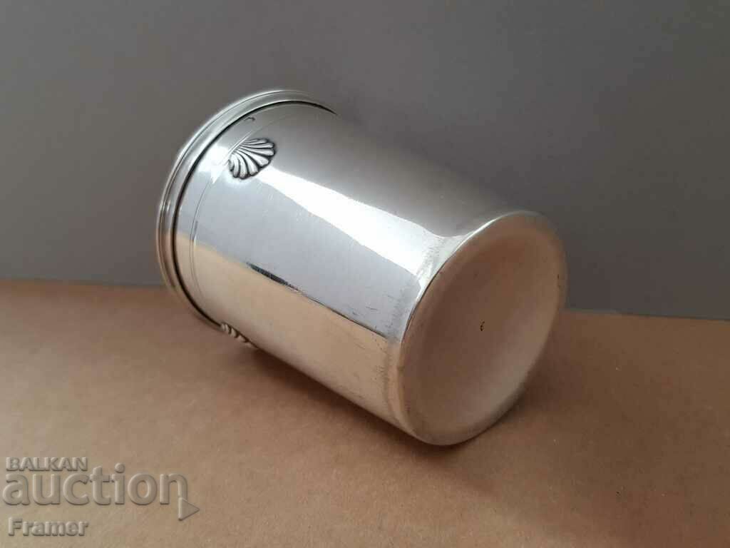 Old France 19th century silver 950 ‰ Minerva marked cup - 6