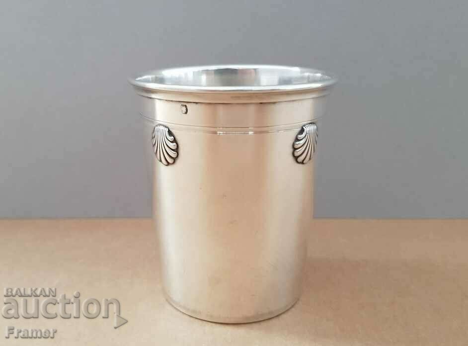 Old France 19th century silver 950 ‰ Minerva marked cup