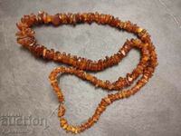 Necklace, necklace, old jewelry, natural amber, 14.07.24