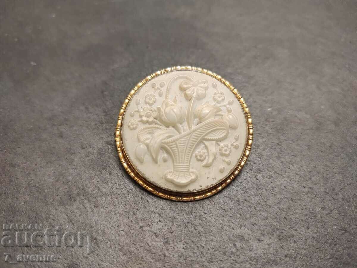 Brooch, flowers, 60-70s, 14.07.24 Brooch, flowers, 60-70s, 14.07.24