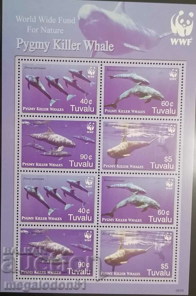 Τουβαλού - WWF, θαλάσσια πανίδα, φάλαινες