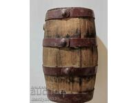 Antique wooden pavur burence buckel