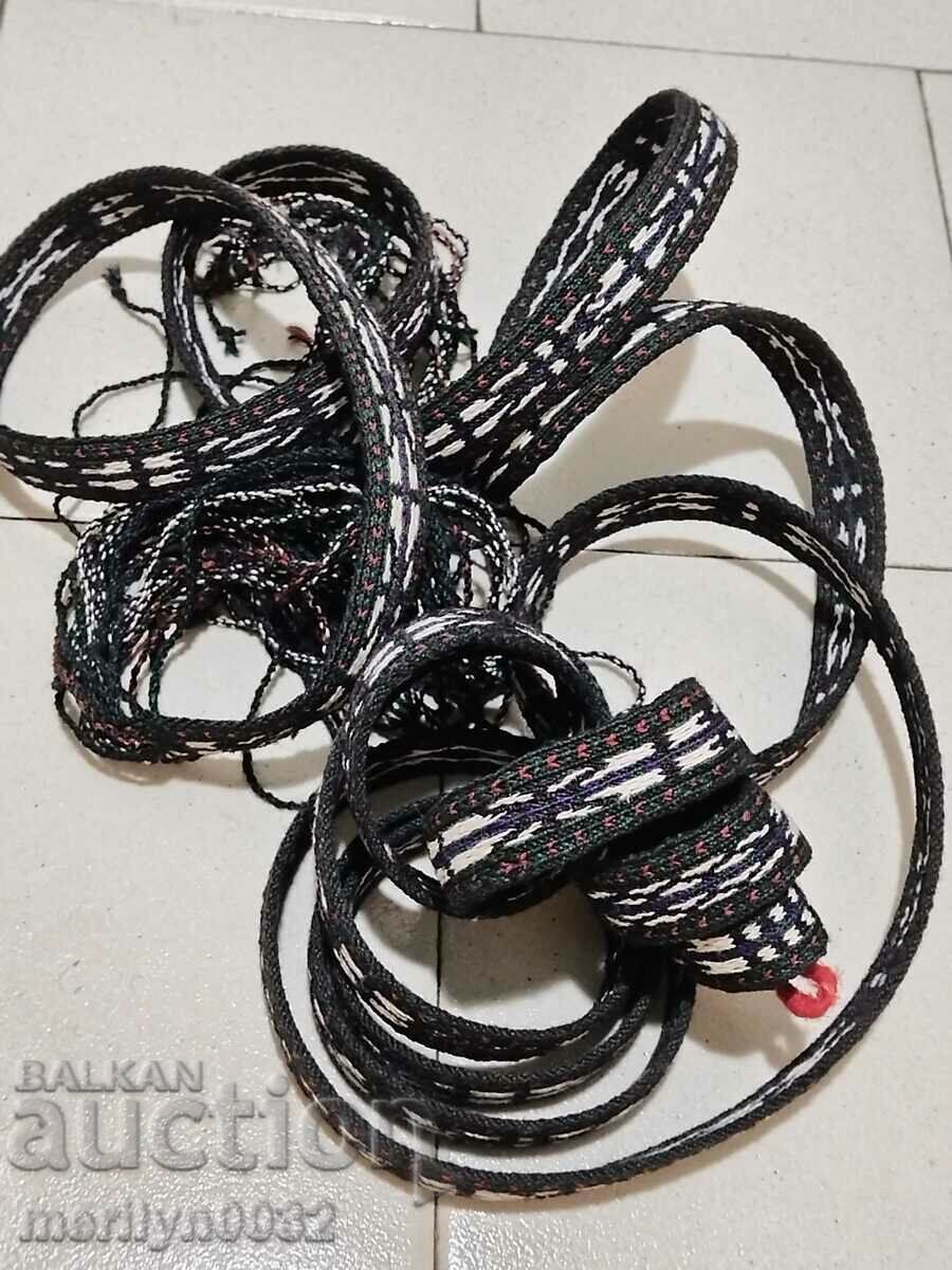 Auction Old hand-woven belt 3.80 meters girdle belt costume Auction Old hand-woven belt 3.80 meters girdle belt costume