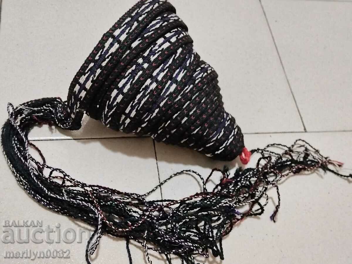 Old hand-woven belt 3.80 meters girdle belt costume
