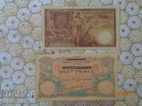 Algeria quite rare 2x 1000 ..- banknotes Copies