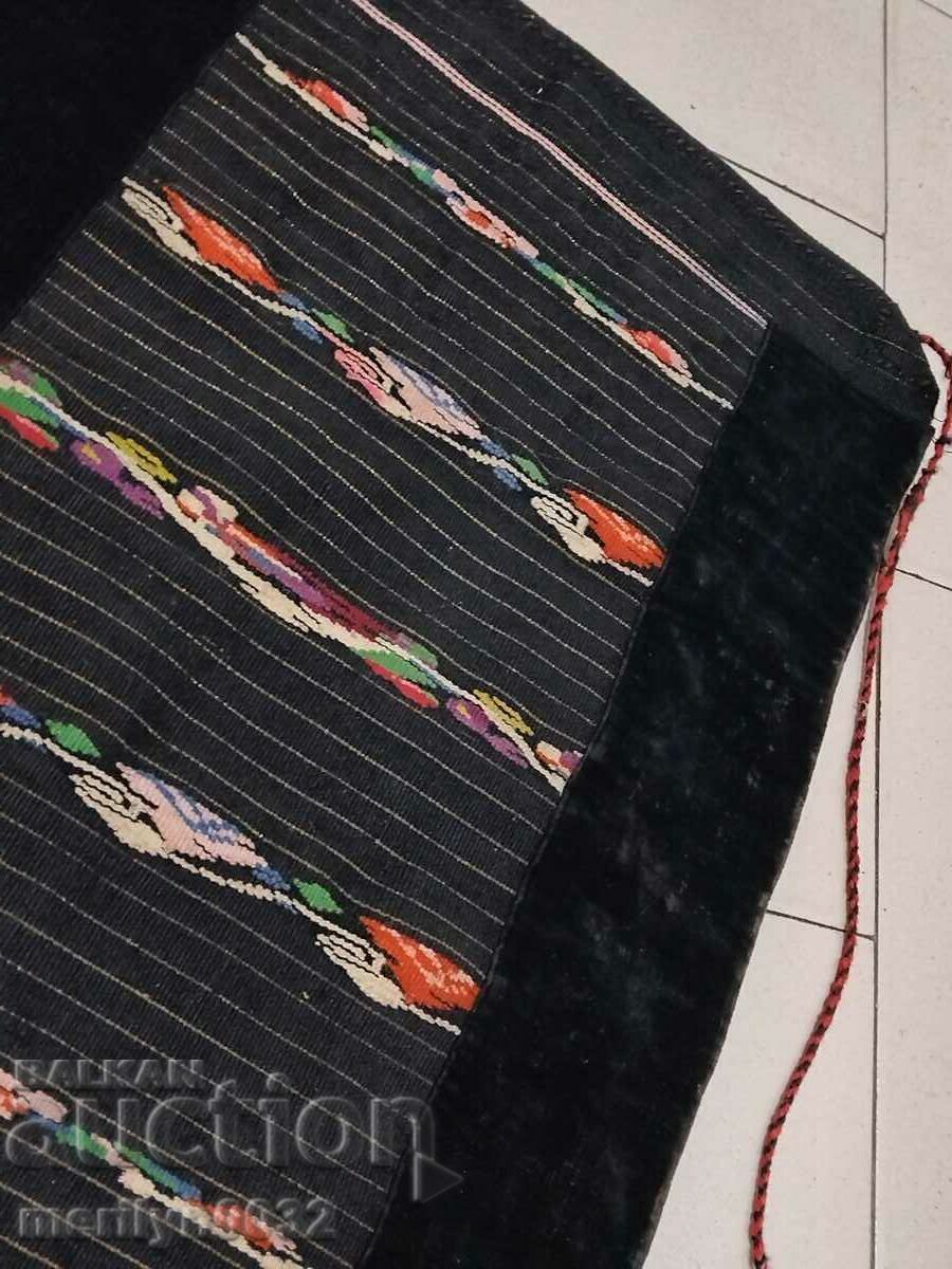 Παλιά ποδιά κέντημα πούλιες, φορεσιά, ύφασμα - 7