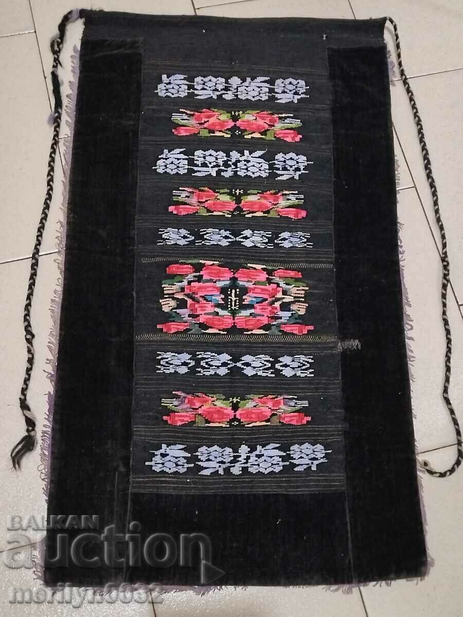Old apron tinsel embroidery, costume, cloth Old apron tinsel embroidery, costume, cloth
