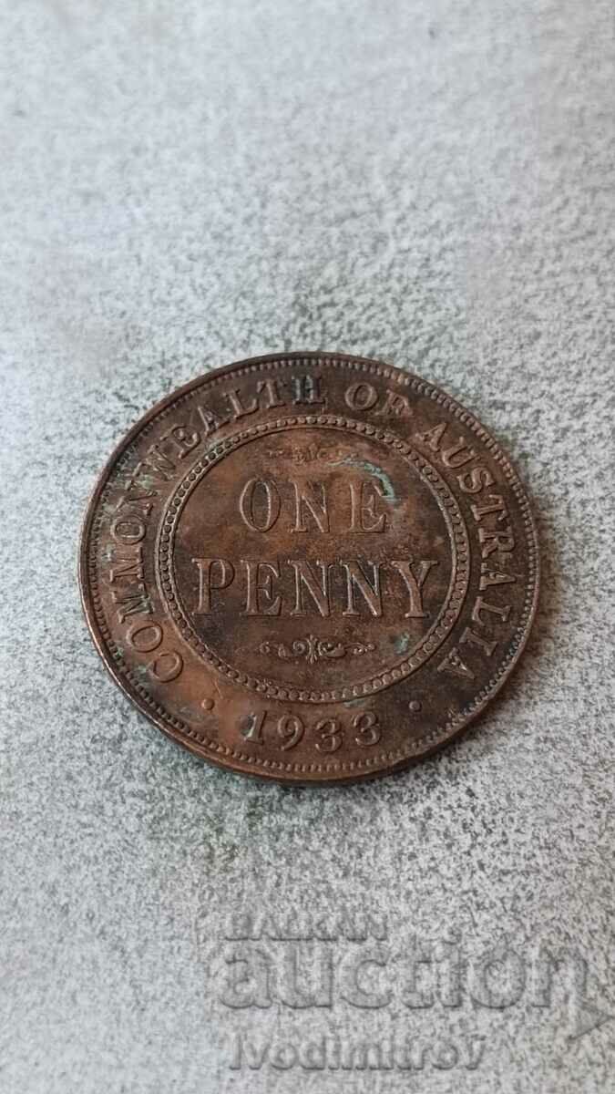 Australia 1 penny 1933