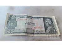 Bolivia 1 peso 1962