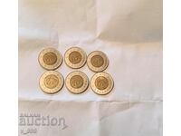 Νομίσματα 2 καναδικά δολάρια από διαφορετικά χρόνια
