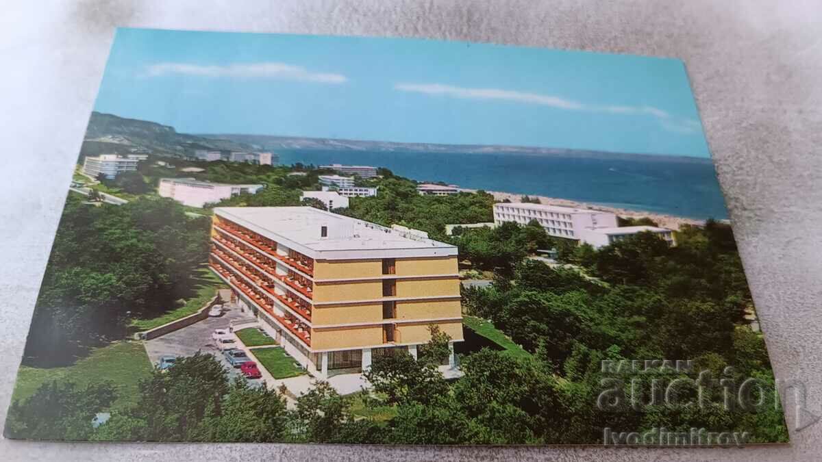 Καρτ ποστάλ Golden Sands Γενική άποψη 1968