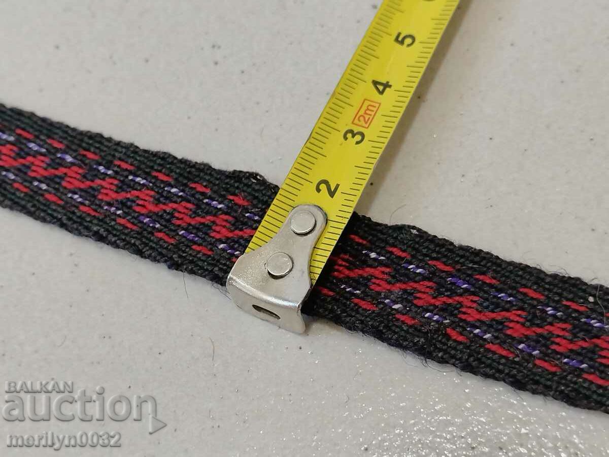Old hand-woven belt 4.00 meters girdle belt costume - 5 Old hand-woven belt 4.00 meters girdle belt costume - 5