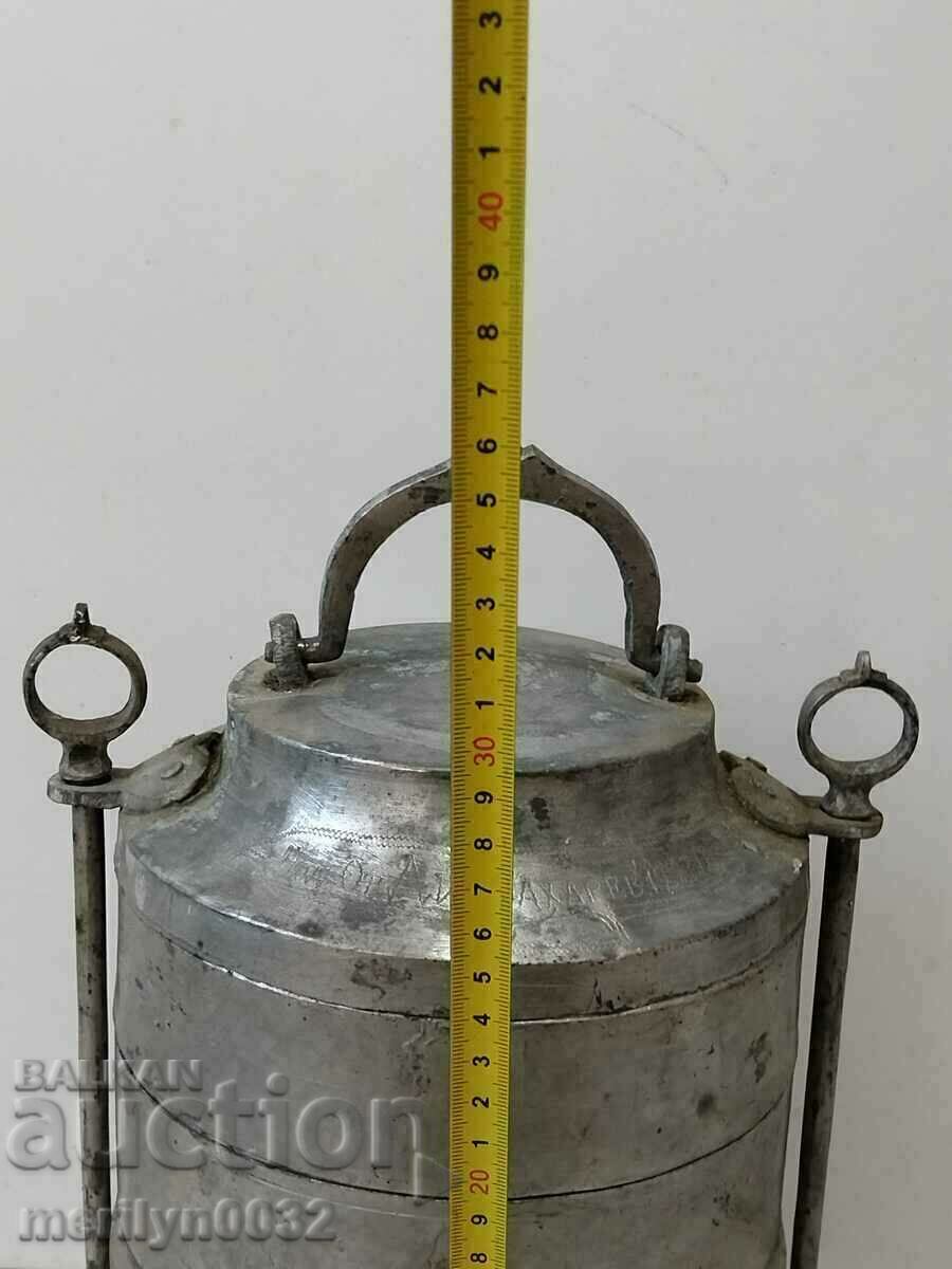 Seferitas 1923 copper jugs for food 4 pieces copper vessel - 6 Seferitas 1923 copper jugs for food 4 pieces copper vessel - 6